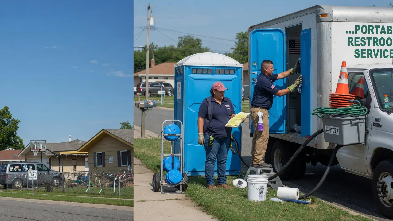 Portable Toilet Rental in Rolette, ND near me
